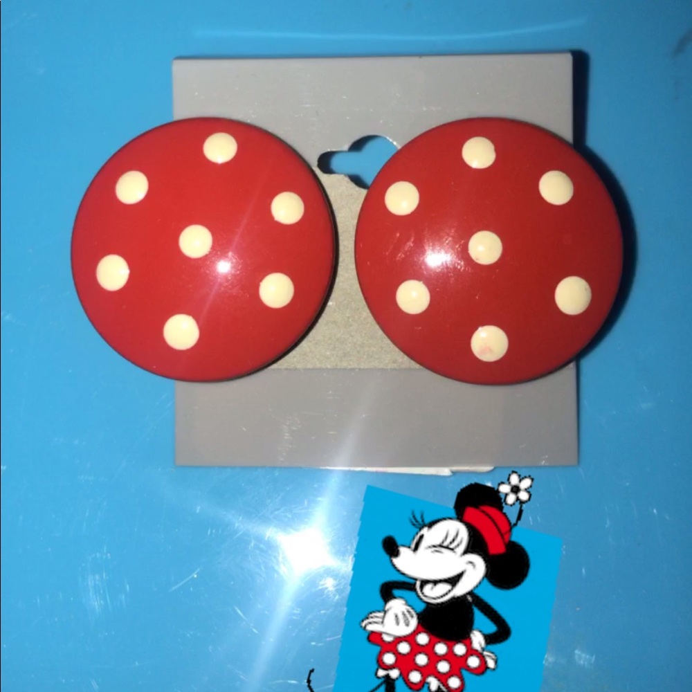 Minnie Mouse VINTAGE Earrings!